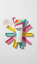 Glow Up Now Peel-Off Mask, Three-quarter angle as default, perfectly centered horizontally and vertically with equal...